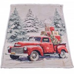 Пухкаво одеяло с DF печат 150/200 Christmas Car