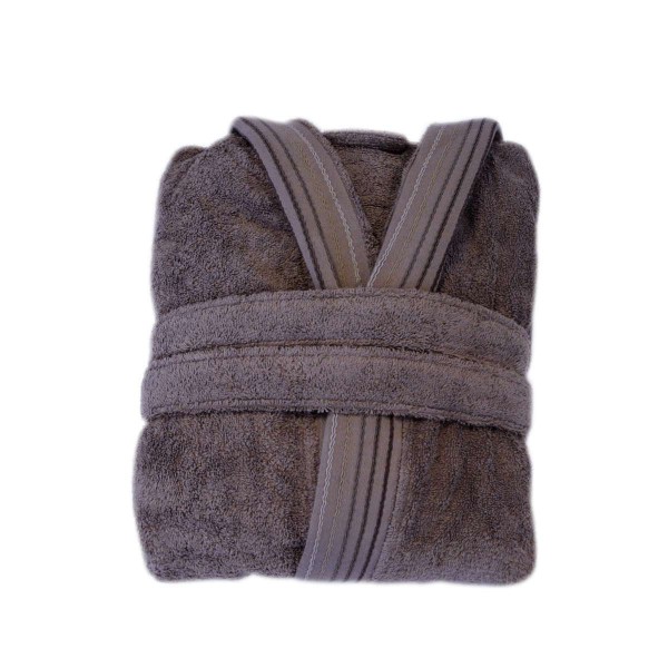 Хавлиен халат с качулка 430 гр./кв.м. от памук - Yaco Beige