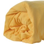 Чаршаф с Ластик 180/200 - 100% Памук Ранфорс - Yellow