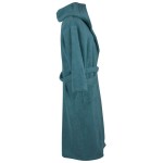 Хавлиен халат с качулка 450гр./кв.м. - 100% Памук - Turquoise