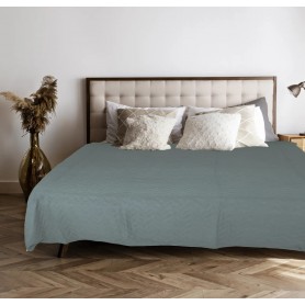 Едноцветна кувертюра 220/240 Morandi Blue
