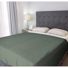 Едноцветна кувертюра 220/240 Morandi Green