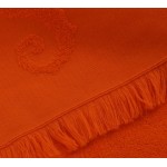 Кърпа за плаж с щампа водно конче от памук 100/170 Orange