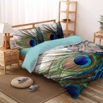 Спално Бельо за Макси Спалня - 100% Ранфорс Памук - Peacock