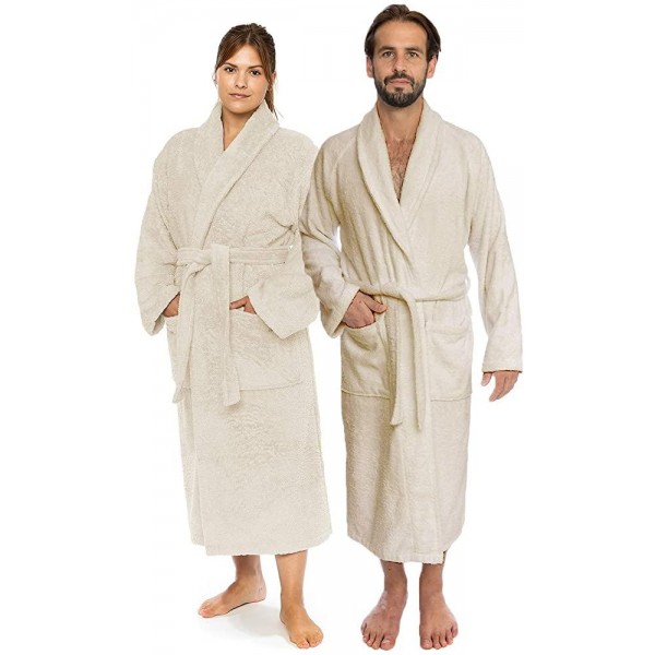 Универсален хавлиен халат от памук 400гр.кв.м. - Beige