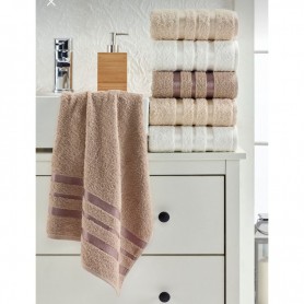 Хавлиена кърпа 50/85 от памук 400гр./кв.м. - Taupe 