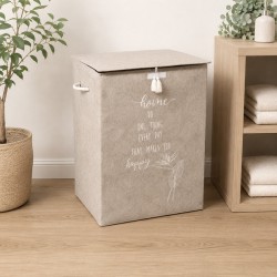 Кош за пране с капак 41x30x55 см – модерен дизайн