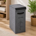 Текстилен кош за пране 25x40x60 см