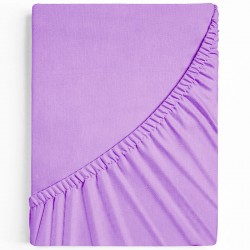 Супер разтеглив чаршаф с ластик Norma / Light Purple