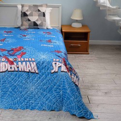 Капитонирано детско шалте за единично легло Spiderman