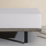 Импрегниран чаршаф с ластик от органичен памук Velfont - Light Gray