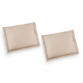Калъфки за възглавница от памучен сатен Beige
