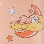 Бебешки спален комплект в чанта - 100% Памук - Teddy Bears Peach Бебешки спален комплект в чанта - 100% Памук - Teddy Bears Peach