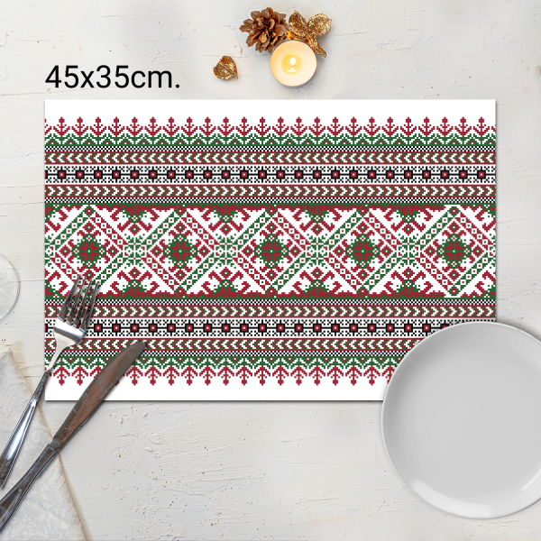 Подложка за хранене 45/35 Folk Еmbroidery 