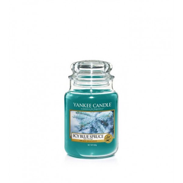 Ароматна свещ Icy Blue Spruce голям