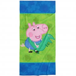 Детска кърпа за плаж от 100% Памук Peppa Pig George