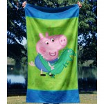 Детска кърпа за плаж от 100% Памук Peppa Pig George