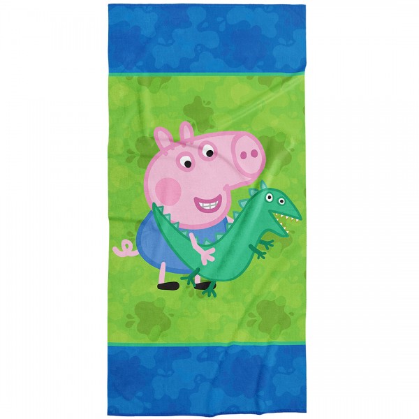 Детска кърпа за плаж от 100% Памук Peppa Pig George