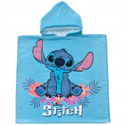 Детско пончо за басейн и СПА от 100% Памук Stitch Tropics