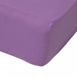 Еластичен чаршаф с ластик 90/200 Purple
