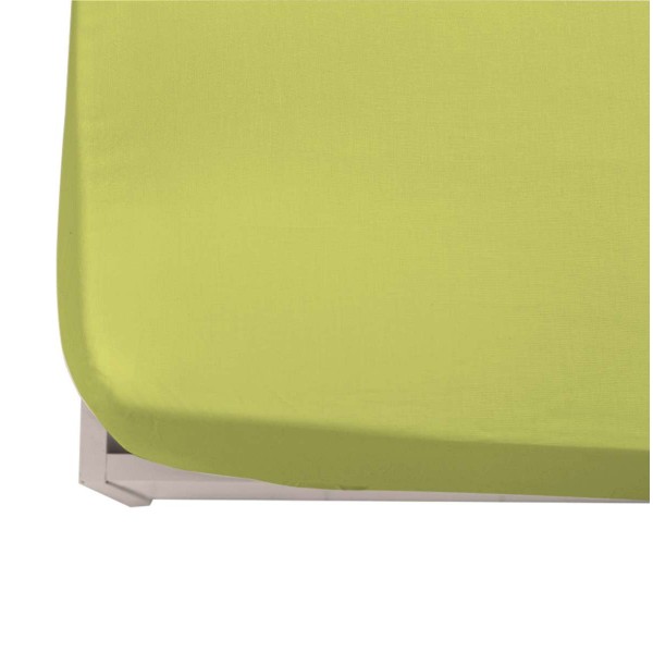 Памучен чаршаф с ластик 165/200/20 Green