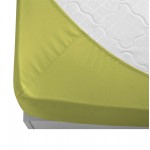 Памучен чаршаф с ластик 165/200/20 Green