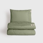Двоен комплект чаршаф с две калъфки Simple Choice/Green
