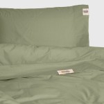 Двоен комплект чаршаф с две калъфки Simple Choice/Green