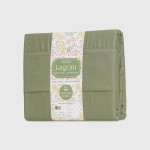 Двоен комплект чаршаф с две калъфки Simple Choice/Green
