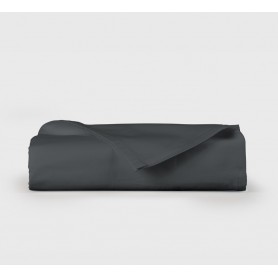 Мек долен чаршаф от ранфорс памук 150/220 Gray