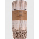 Покривало за легло с ресни Dilios 220/230 Brown&Ecru