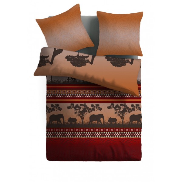 Уютно спално бельо - 100% Ранфорс Памук - African Design