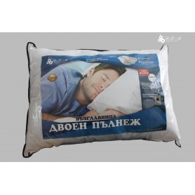 Възглавница с двоен пълнеж - 100% Полиестерно влакно - Aria