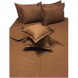 Първокласно спално бельо - 100% Памук Ранфорс - Chocolatе