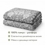 Единичен олекотен спален комплект Elegance – Ранфорс
