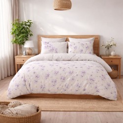 Спално бельо комплект Aroma от ранфорс памук – 5 части