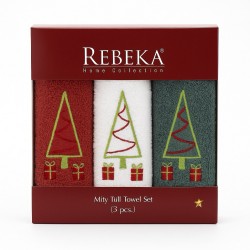 Комплект от три броя кърпи 30/50 Christmas Тrees