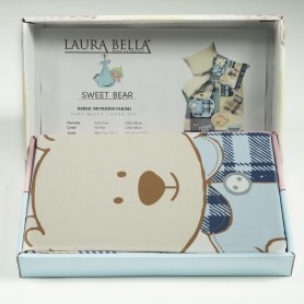 Бебешки спален комплект - 1000% Памук Ранфорс - Sweet Bear