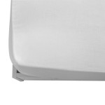Памучен чаршаф с ластик 90/200/20 White