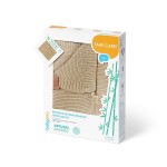 Плетено бебешко одеяло bamboo Beige