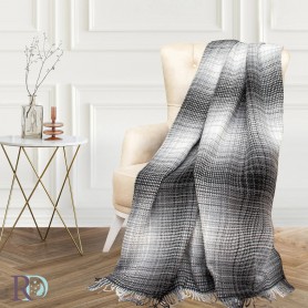 Всесезонно памучно одеяло Madison Park Gray&Black