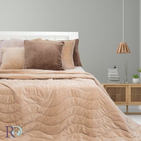 Двулицево меко шалте Мик Бръш 130/220 Beige