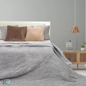 Двулицево меко шалте Мик Бръш 130/220 Gray