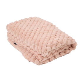 Супер меко плюшено одеяло Puffy 150/200 Peach Pink