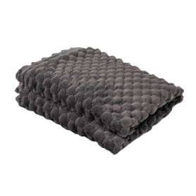 Супер меко плюшено одеяло Puffy 150/200 Grey