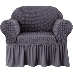 Памучно покривало за фотьойл Dark Grey