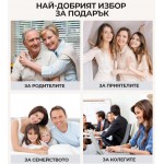 Двоен сатенен комплект спално бельо Clara