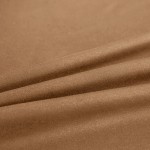 Сатениран комплект спално бельо от пет части Brown
