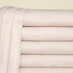 ПРОМО комплект от поларени одеяла за дома и пътувания 130/160 Izzy Antique White