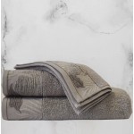 Бутикова кърпа Adriana от 100% Египетски Памук 30/50 Beige Бутикова кърпа Adriana от 100% Египетски Памук 30/50 Beige